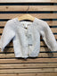 H&M cream button up sweater