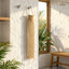 Sisal + Linen Back Exfoliating Strap