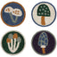 Wildgrove Beaded Coasters Set of 4