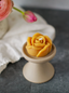 Rose Beeswax Candle