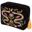 Amulet Cotton Velvet Embroidered Pouch