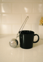 Stainless Steel Tea Strainer - Gold