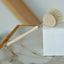 CASA AGAVE® Long Handle Dish Brush White Teak