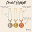 Stainless Steel Tea Strainer - Gold
