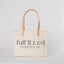 fulFILLed Lifestyle Co. Canvas Field Tote