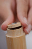 Charcoal Floss in Bamboo Holder