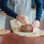 Reusable Bread Wrap Honeycomb Print